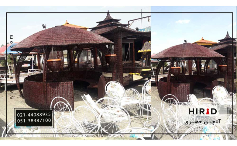 آلاچیق حصیری کد P-07